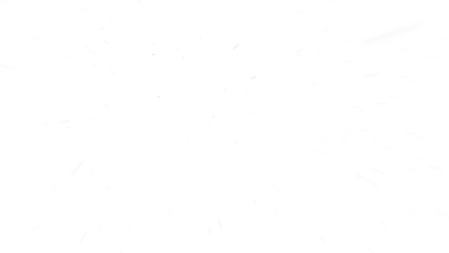 First person view or camera view in a snow storm or blizzard against wind, transparent background in png format.