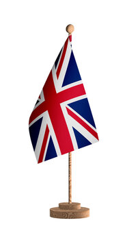 United Kingdom flagpole PNG image.
