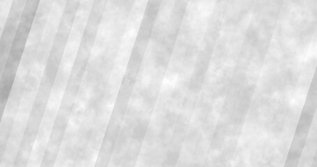 Background of diagonal stripes with a step of colors from white to dark gray with a fog texture on top