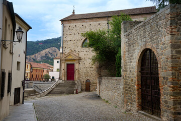 Historic buildings of Monselice, Padua, italy