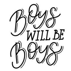Hand drawn kids lettering 