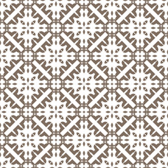 Geometric pattern. Seamless vector background. Ethnic graphic design.