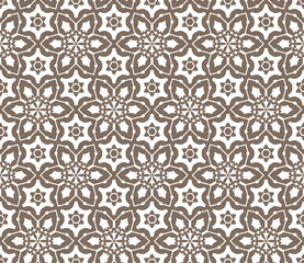 Geometric pattern. Seamless vector background. Ethnic graphic design.