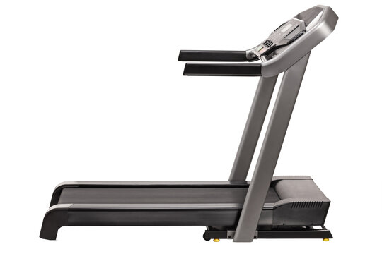Studio shot of a professional treadmill
