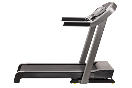 Studio shot of a professional treadmill