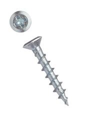 zinc plated self-tapping screws stainless white steel silver chrome