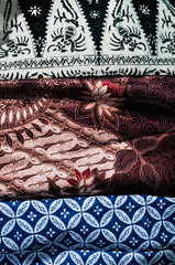 indonesian batik texture with a pattern