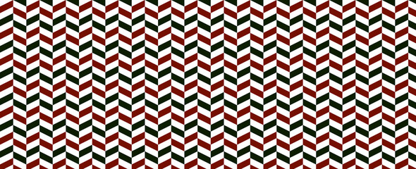 herringbone chevron seamless vintage christmas pattern background , red and green geometric pattern for xmas wallpaper