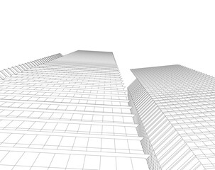 Fototapeta premium abstract architectural background