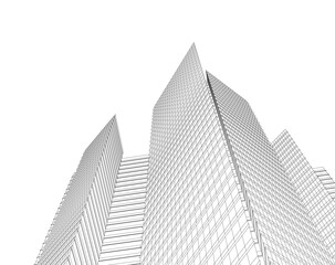 Fototapeta premium abstract architectural background
