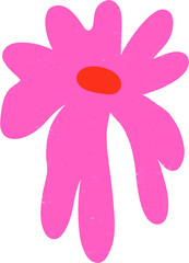 Modern abstract flowers and plants collection 'Blossom'. Abstract flowers