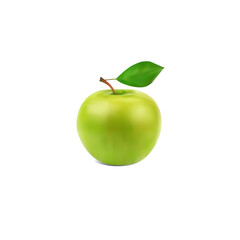 Green fresh apple