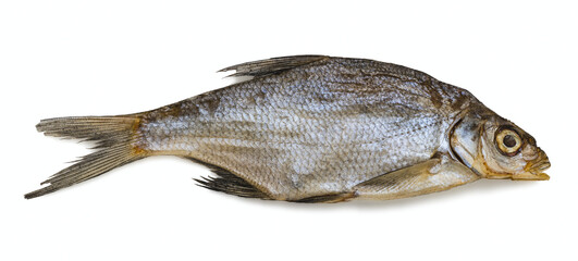 Dried bream. Dried fish food products