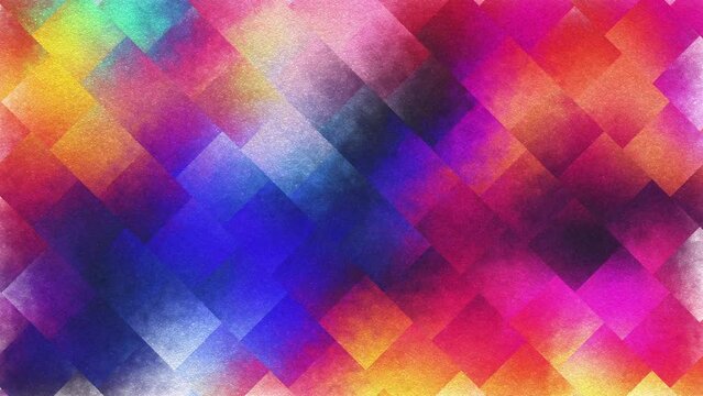Smooth and Seamless Animation Loop Gradient illustration Dreamy Background. Colorful geometric abstraction and blurred patterns