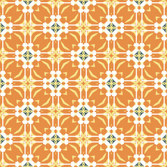 Abstract geometric pattern. A seamless background, vintage texture.	