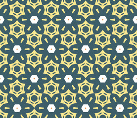 Abstract geometric pattern. A seamless background, vintage texture.	