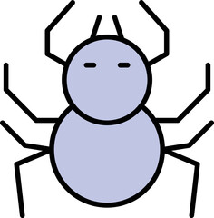 Horror insect Vector Icon which is suitable for commercial work and easily modify or edit it
