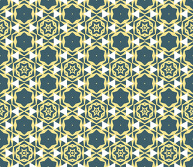 Abstract geometric pattern. A seamless background, vintage texture.	