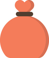 Obraz premium gift bag illustration in minimal style