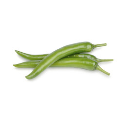 Fresh chilli isolated on transparent background (.PNG)