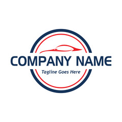 automotive logo, company logo example, a simple vector design