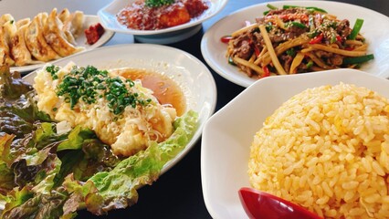 中華料理　集合写真