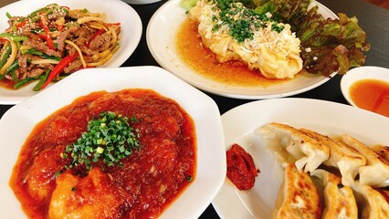 中華料理　集合写真