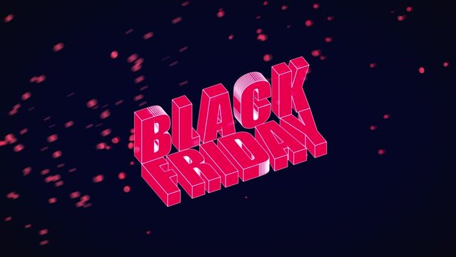 Black Friday Sale Website Banner Animation 4K - Graphic reasource