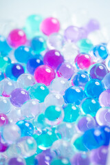 たくさんのガラス玉