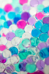 たくさんのガラス玉