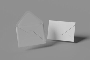 C6 envelope mockup