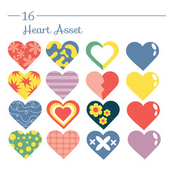 set of heart 