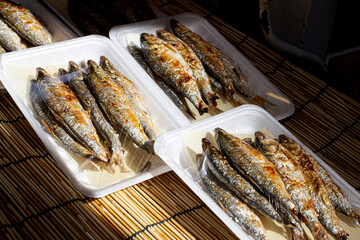 Grilled gizzard shad - Korean food