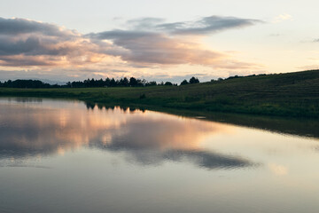 the mountains and hills