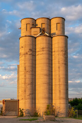 Historic Flour Mill in downtown Fergus Falls, Minnesota on the Ottertail River.
