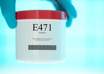 Packaging with nutritional supplements E471 emulsifier