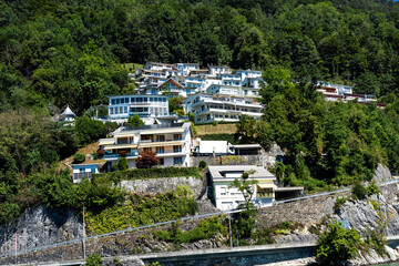 Terrassensiendlung in Gersau