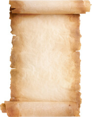 old parchment paper scroll sheet vintage aged or texture background