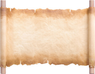 old parchment paper scroll sheet vintage aged or texture background