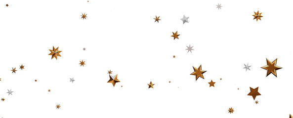 stars. Confetti celebration, Falling golden abstract decoration for party, birthday celebrate,