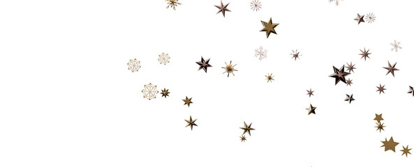 stars. Confetti celebration, Falling golden abstract decoration for party, birthday celebrate,