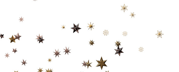 Festive christmas card. Isolated illustration white background.