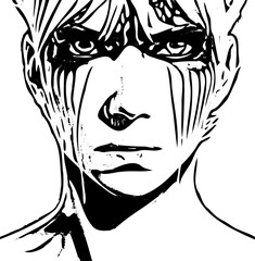 portrait of a anime person