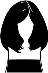 silhouette of a woman