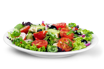 Frsh greek salad - Powered by Adobe