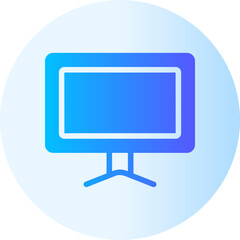 desktop gradient icon