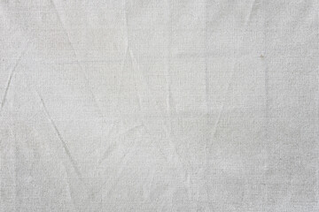 abstract background of white rough fabric texture close up