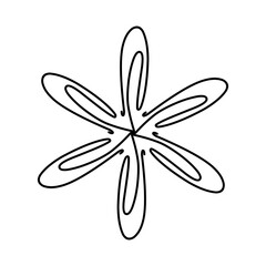 Naklejka premium Flower Mandalas. decorative elements. ornate pattern, vector illustration. Islamic, Arabic, Indian, Moroccan, Spanish, Turkish, Pakistani, Chinese, mystical, ottoman motifs.