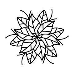 Flower Mandalas. decorative elements. ornate pattern, vector illustration. Islamic, Arabic, Indian, Moroccan, Spanish, Turkish, Pakistani, Chinese, mystical, ottoman motifs.