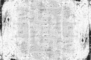 Seamless rough textured white painted old concrete plaster wall